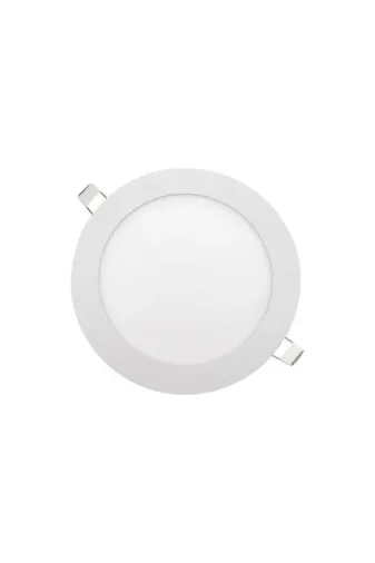 ZMR ZMR12W6500K 12W Slım Sıva Altı Yuvarlak Panel Armatür 6500K Beyaz Işık Dış Çap 167Mm, Delik Çapı 152Mm Dir