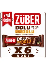 Züber Dolu Dolu Fındık Ezmeli Meyve Bar