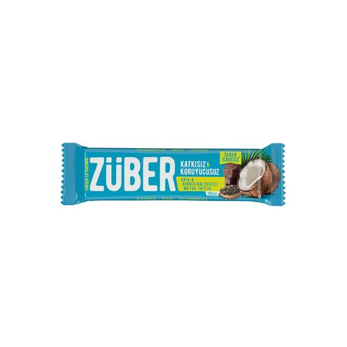 züber02145 Züber Chia Hindistan Cevizli Bar 40 G