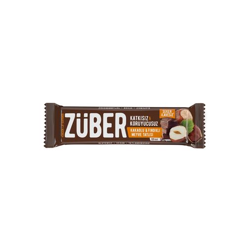züber045989 Züber Fındıklı Çikolatalı Meyve Bar 40 G
