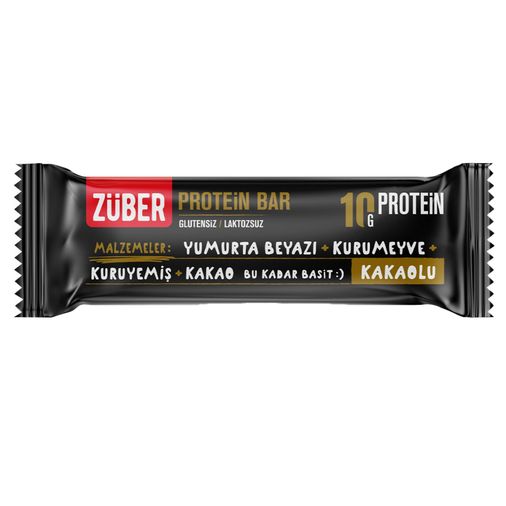 züber54521104 Züber Kakaolu Protein Bar 40 G