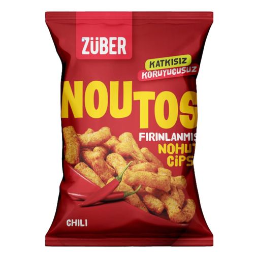züber78669 Belle Fusion Bfs Züber Noutos Fırın Nohut Cipsi 55 Gr Chili