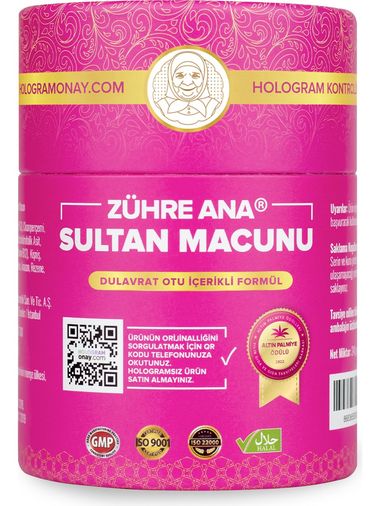 Zühre Ana sultanmcn7svUGE8AqR Sultan Macunu Dulavrat Otu Hayıt Ve Civanperçemi Içeren Macun 240 Gr