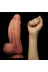 10 İnç Dual Layered Platinum Silicone Cock Dildo 2