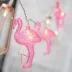 10'lu Pilli Led Flamingo Dekoratif Işık Zinciri Aydınlatma 1,5 Mt (4745) 4