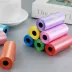 12 li Köpek Dışkı Poşet Düz Renkli Set (4745) 2