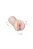 18 Cm Çift Girişli Ten Rengi Anal Vajinal Mastürbatör 2