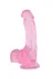 18Cm Pembe Dildo No:5 1