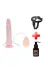 19,5 Cm Belden Bağlamalı Su Fışkırtmalı Vantuzlu Ultra Realistik Dildo Ten Dokulu Penis 1