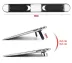 2 Kademeli Katlanabilir ve Yapışkanlı Laptop Standı Siyah (4745) 2