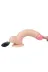 21 Cm Belden Bağlamalı Titreşimli Realistik Dildo Penis Set 3