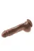 25 Cm Belden Bağlamalı Realistik Vantuzlu Melez Dildo Penis 3