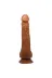 25,2 Cm Realistik Vantuzlu Melez Dildo Penis 4