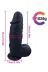 26Cm Siyah Realistik Dildo No:155 4