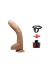 28 Cm Belden Bağlamalı Gerçekçi Kalın Dildo Penis - Alex 2
