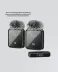 2in1 Kablosuz Yaka krofonu iOS ve Android Uyumlu 3