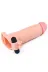 3 Cm Uzatmalı Realistik Titreşimli Penis Kılıfı Xtender 4
