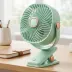 3 Kademeli Mandallı Masaüstü Fan – 360° Tam Tur Dönebilen Oynar Başlıklı Duvara Monte Edilebilen Mini Fan ZB113 (4745) 1