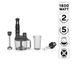 3299- Arzum Ar1204 Starchef Pro 1800W 4 Bıçaklı 1.5 L Hazneli 2 Kademeli Multi Blender Seti, Siyah 1