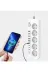 3500W Akım Korumalı 5’li Grup Priz: 5x USB + 5x Type-C Çıkışlı (2 Metre) 3