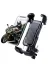 360° Derece Ayarlanabilen Gidon Bağlantılı Bisiklet Motosiklet İçin Abs 4-7.8″ İnç Telefon Tutucu 1