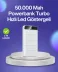 4 Cihazı Aynı Anda Şarj Edebilen Güçlü Powerbank 50000 mAh 1