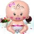50282024 İkm Group Kız Bebek Pembe Folyo Balon 1