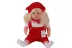 5214 60 CM TRİKOLU TULUMLU SAÇLI BÜYÜK BEBEK 1