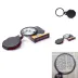 5x 60mm Cam Optik Lens,katlabilir,deri Kaplamalı Cep Büyüteçxx1051 1