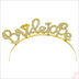 60112024 Dorado Gold Bride Taç Ve Kuşak Seti Bride To Be 3