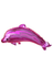 60142024 İkm Group Helyuma Uyumlu Yunus Balığı Folyo Balon Pembe Rengi 1