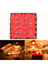 70062024 Tealight  50 Li Romantik Kalpli Tealight Mum Kırmızı Tea Light 50 Adet- Parti Organizasyon Malzemeleri 1