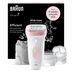 7‑060 Silk‑Épil 7 Epilatör Islak & Kuru Kullanım 40 Cımbızlı Smart Light 1