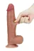 8" Dual Layer Oynar Derili Realistik Melez Penis 20 2