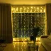 8 Fonksiyonlu 200 Led 10 Saçak Şerit Led 2x2 Perde İp Led (Gün Işığı) (4745) 2