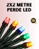 8 Modlu Zaman Ayarlı LED Perde Işık – Bahçe ve Balkon Dekorasyonu 1