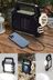 8029-7-B Q-Max Powerbank Özellikli 3 Modlu Solar Panelli Şarjlı Güneş Enerji Suya Dayanıklı Kamp Feneri 2