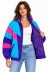 80’ler Retro Wintage Dijital Baskılı Fermuarlı Rüzgar Kesici Mevsimlik Ceket - 3XL - Çok Renkli 3