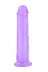8.5" Realistik Mor Jel Dildo 21.5 Cm 1