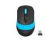A4tech FG10-M Kablosuz Nano Mouse Siyah Mavi 2