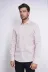 Açık Bordo Mini Kare Desenli Slim Fit Erkek Gömlek - Wessi - M / Bordo 4