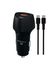 ACL Acc-05 48W 3.4A, Şeffaf Usb-A + Ubs-C Çıkışlı, Araç Içi Hızlı Şarj Aleti 2