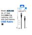 ACL Ack-105V 3A 27 W 2 Mt Usb-C To Lightning Led Işıklı Uyumlu Usb Şarj Kablosu 2