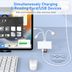 Acl Acpt-16 5In1, Lightning + Usb-C + Usb To Girişli Çoklu Port Adoptörü Otg Converter 3