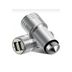 ACL Mc-01 2.4A, 10Watt 2Xusb Full Metal Şarj Başlığı 1