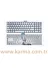 Afila NK-KR30552G-19042025-014 Hp 17-Bs038Ds, 17-Bs049Dx, 17-Bs051Od Notebook Klavyesi, Laptop Tuş Takımı (Silver, Gri Tr) 2
