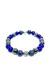 AgateStones dğl1 Unisex Doğaltaş Stres Bilekliği ( Mavi Akik Hematit Lapis Lazuli Doğal Taş Bileklik) 1