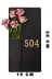 AHWALL AHWPREKP009 Bohem Premium Özel Kapı Numarası 3
