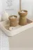 AHWALL AHWTEA002 2 Adet Tealight Pilli Dekoratif Mumluk, Led Işıklı Mumluk (Led Mumlar Hediye) 1