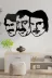 AHWALL AW00010 Orhan, Müslüm, Ferdi Dekoratif Ahşap Tablo 1